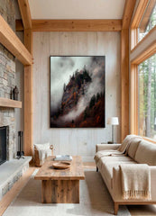 Tirage d'art - Misty Cliffrealm