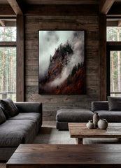 Tirage d'art - Misty Cliffrealm