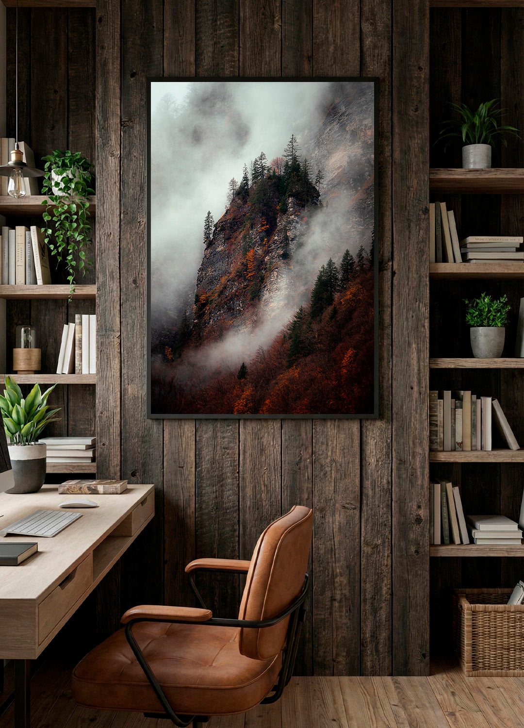 Tirage d'art - Misty Cliffrealm