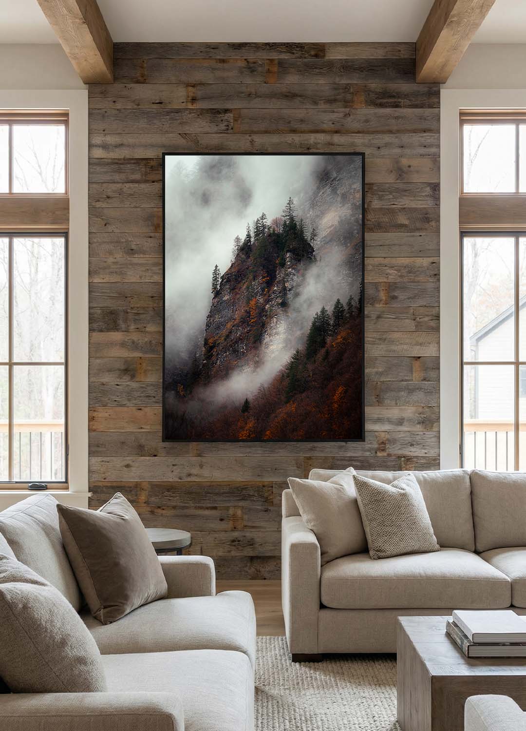 Tirage d'art - Misty Cliffrealm