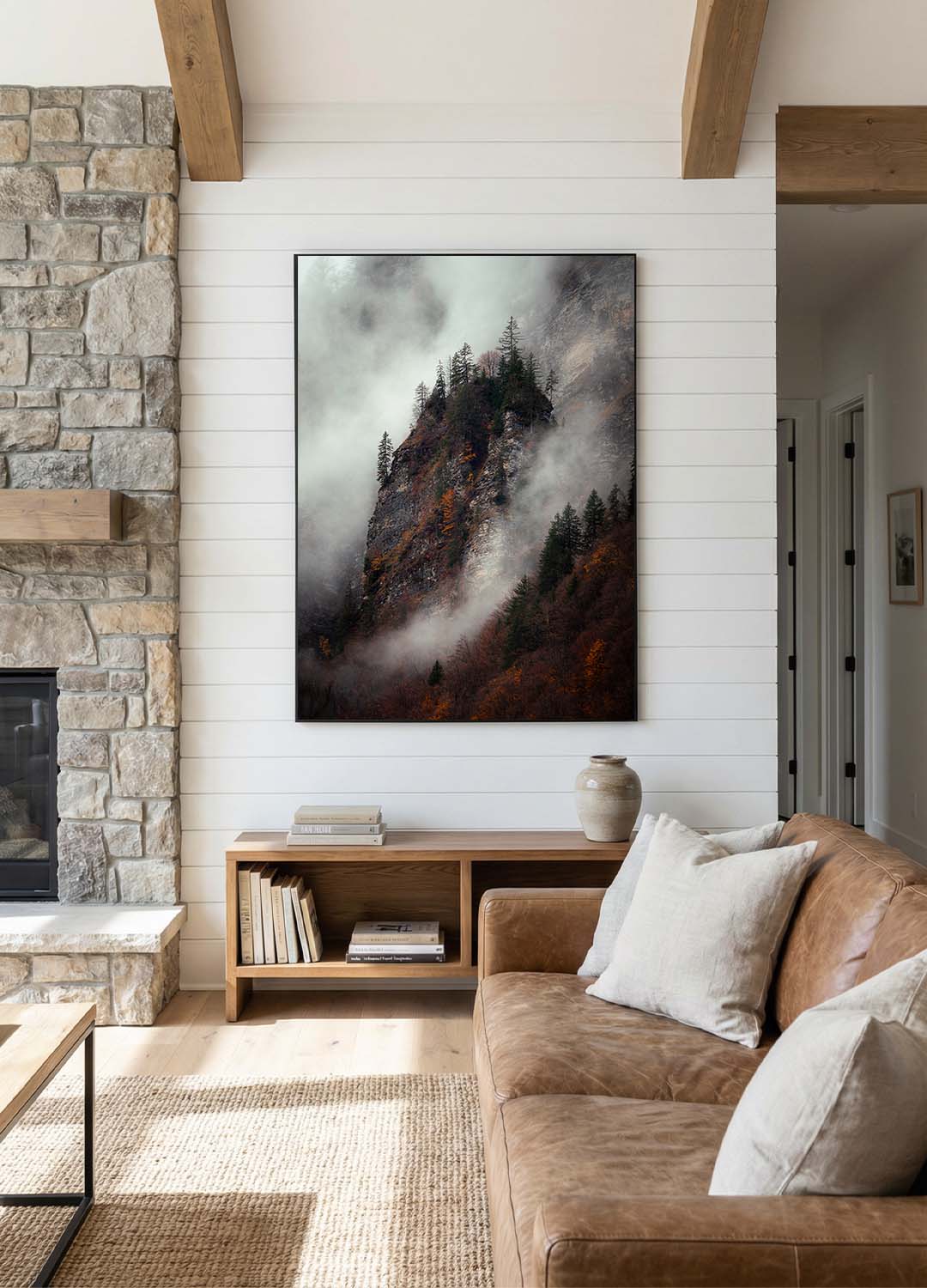 Tirage d'art - Misty Cliffrealm