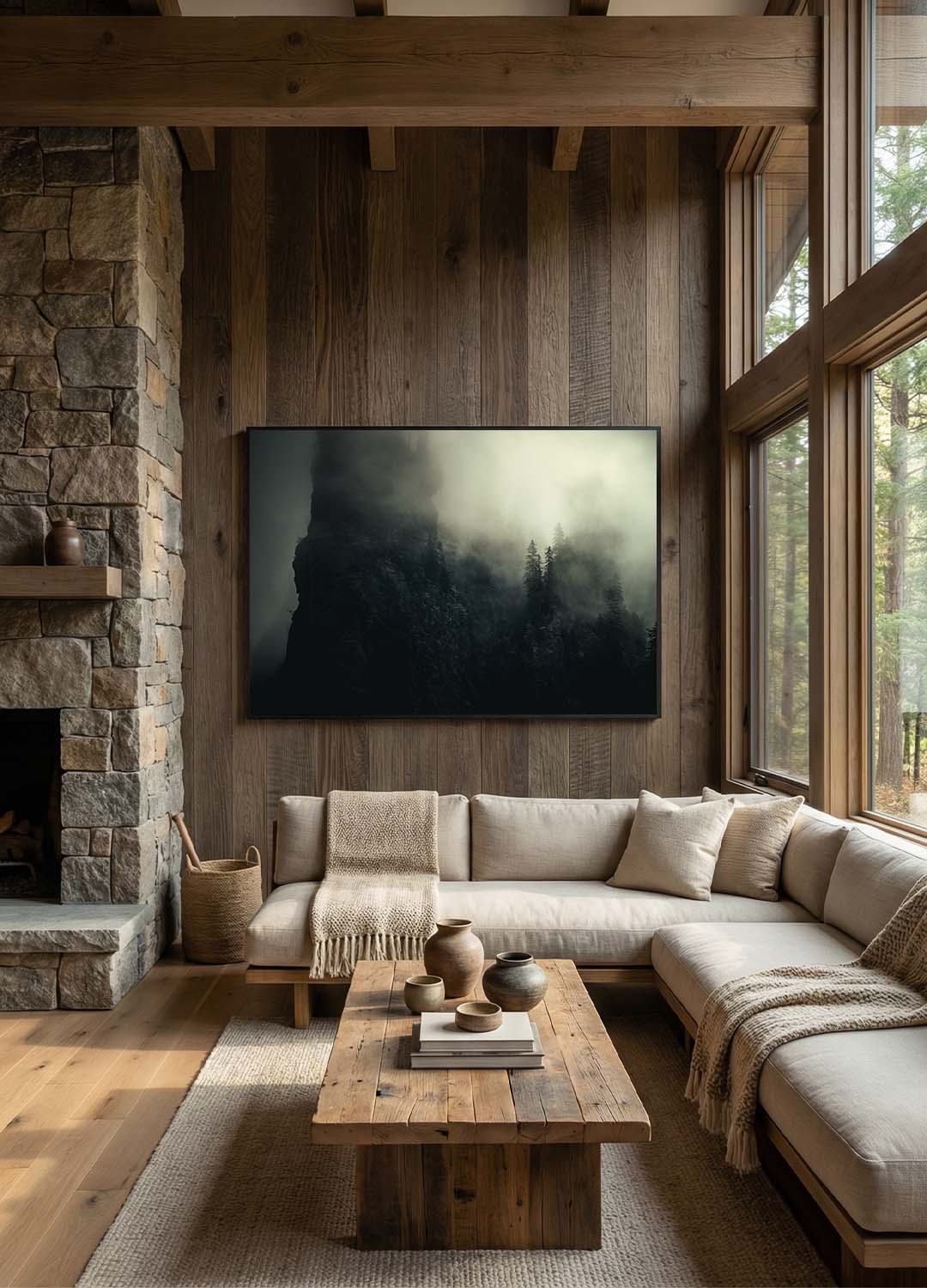 Tirage d'art - Secrets of the Misty Precipice