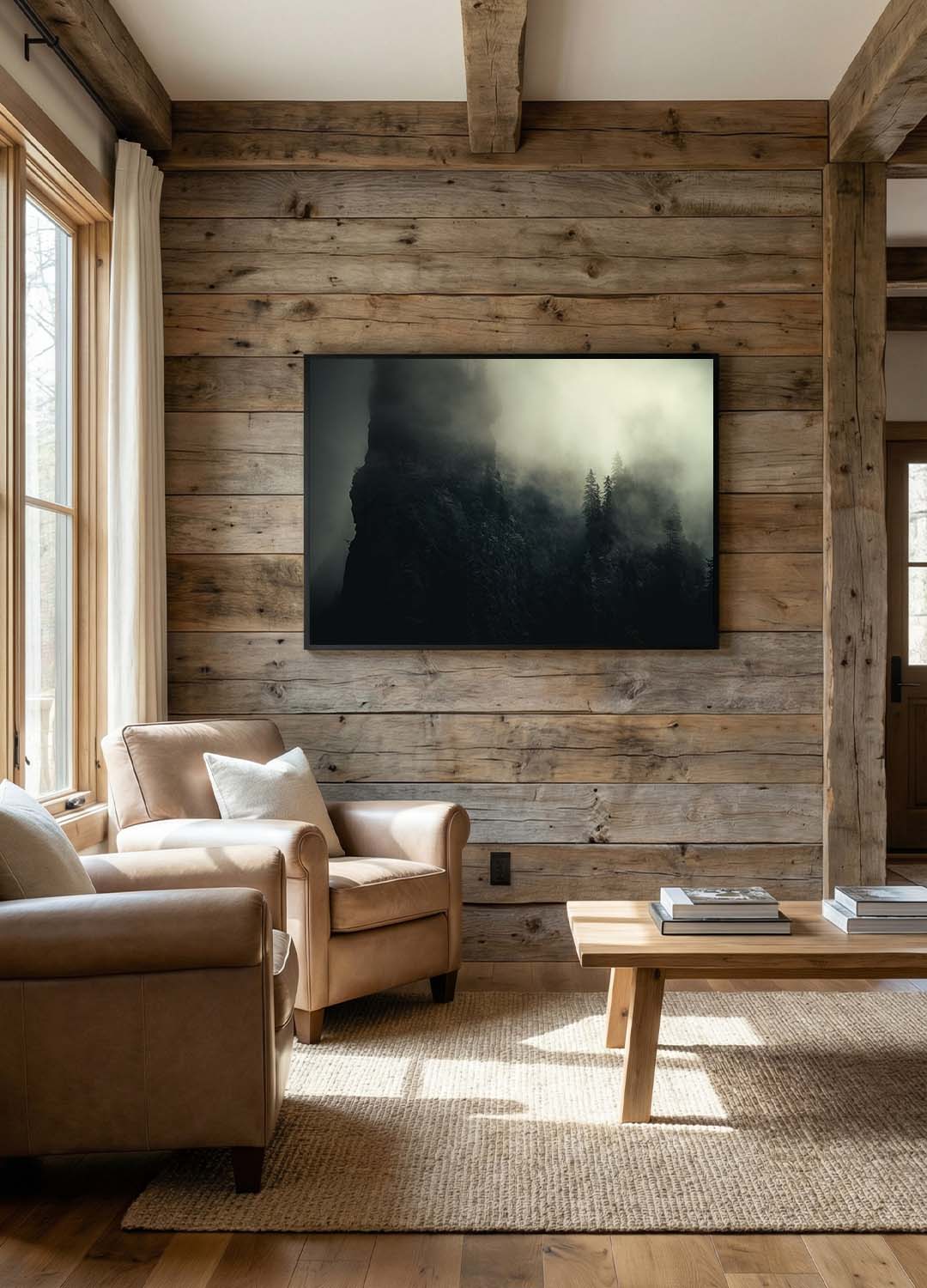 Tirage d'art - Secrets of the Misty Precipice