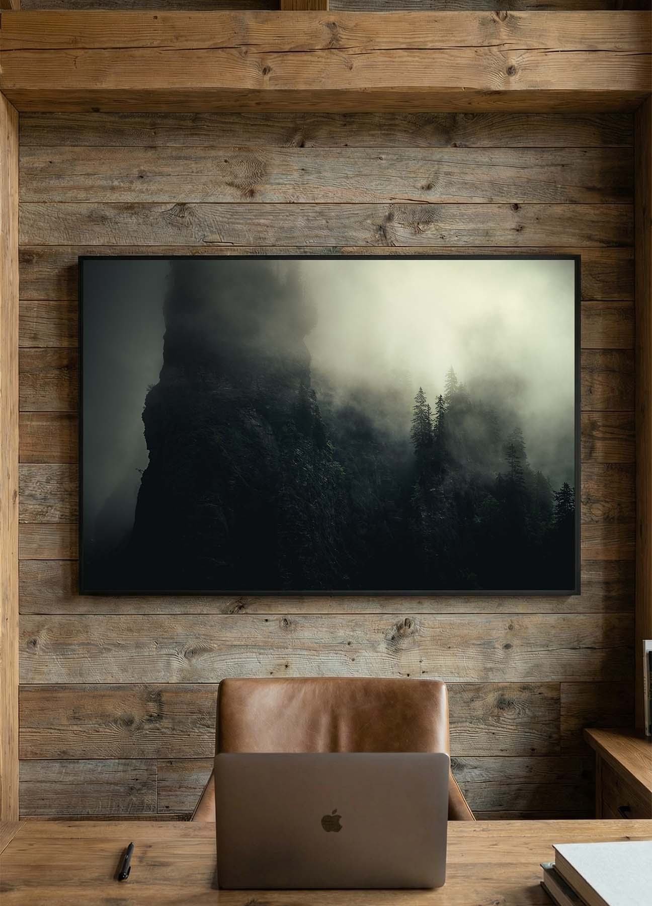 Tirage d'art - Secrets of the Misty Precipice