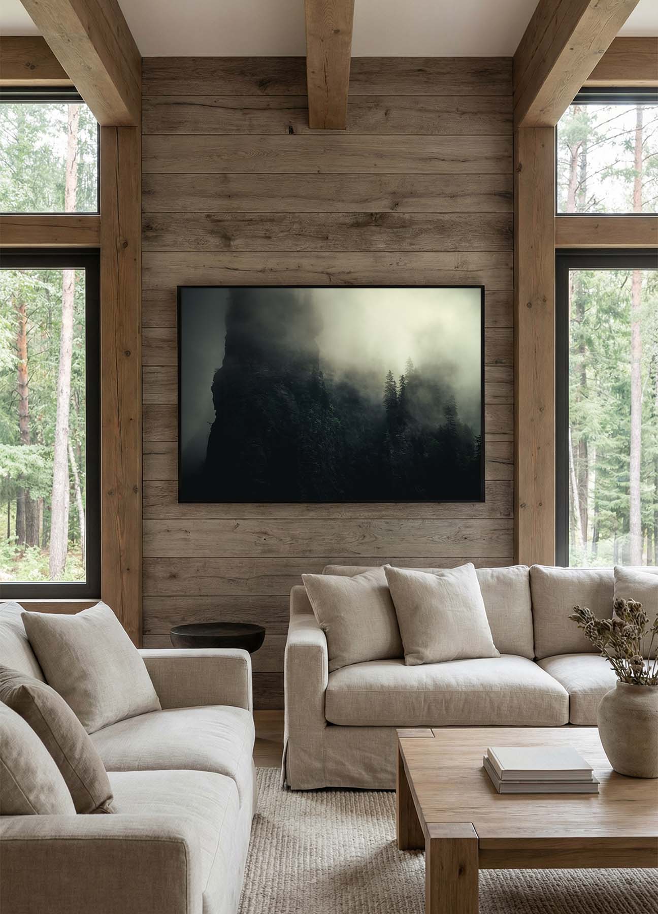 Tirage d'art - Secrets of the Misty Precipice