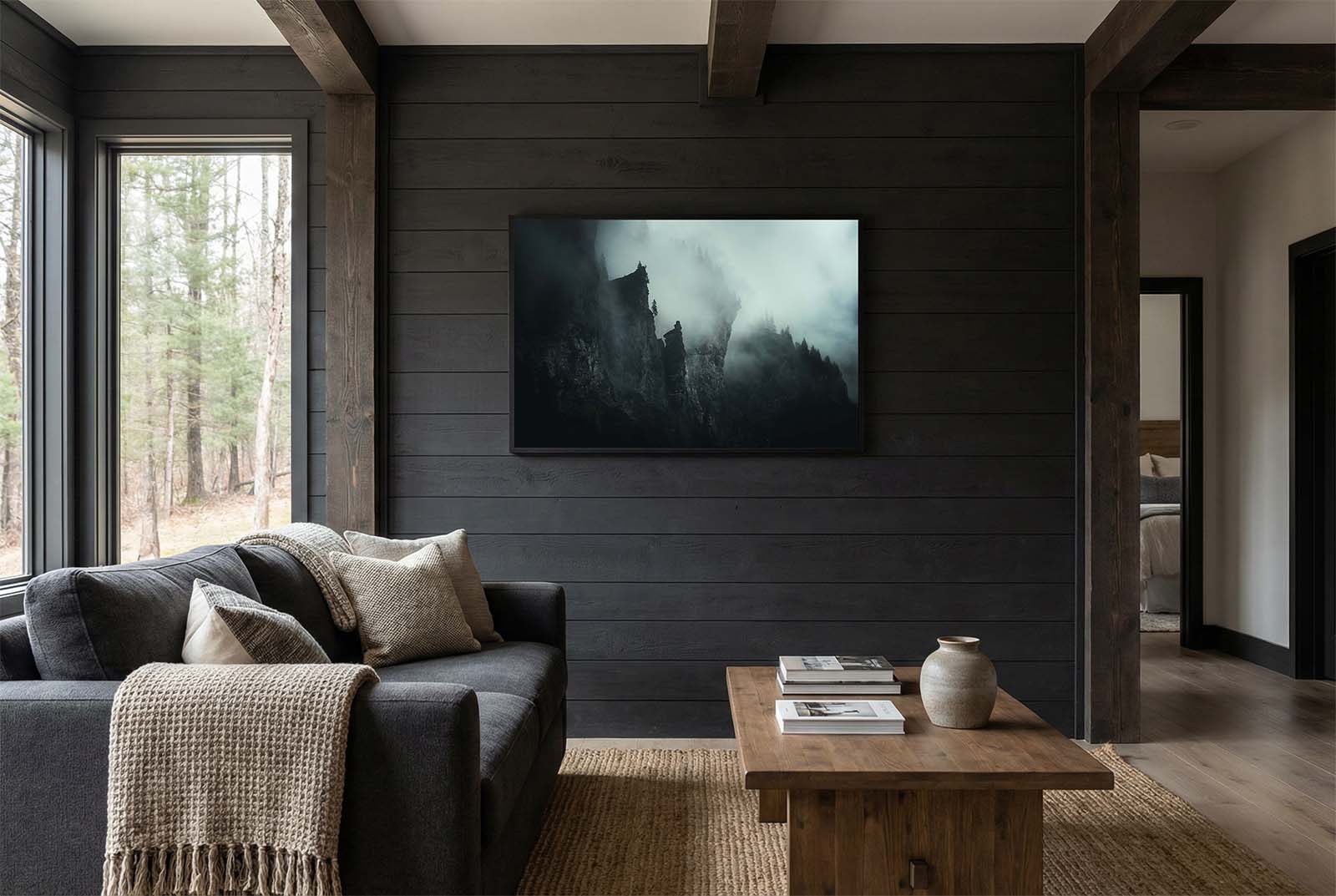 Arbres et falaises #2