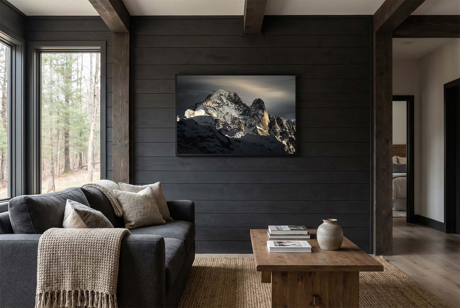 L'Aiguille Verte et Les Drus