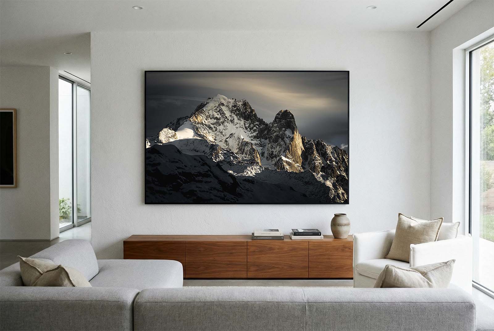 L'Aiguille Verte et Les Drus