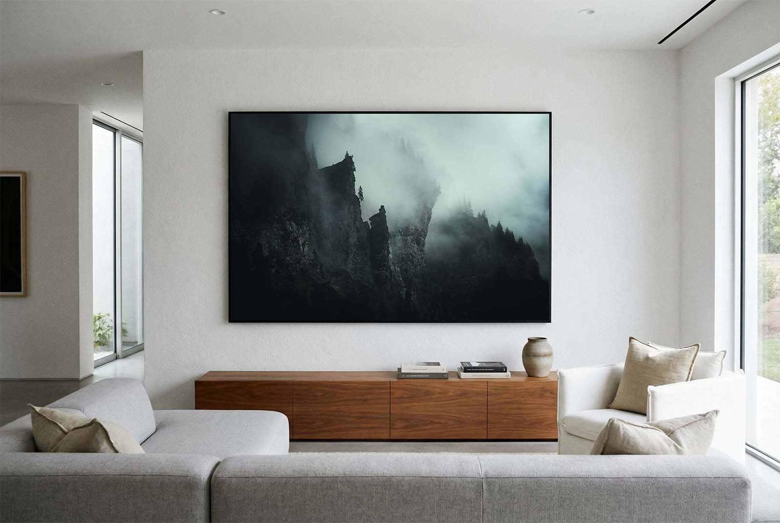 Arbres et falaises #2