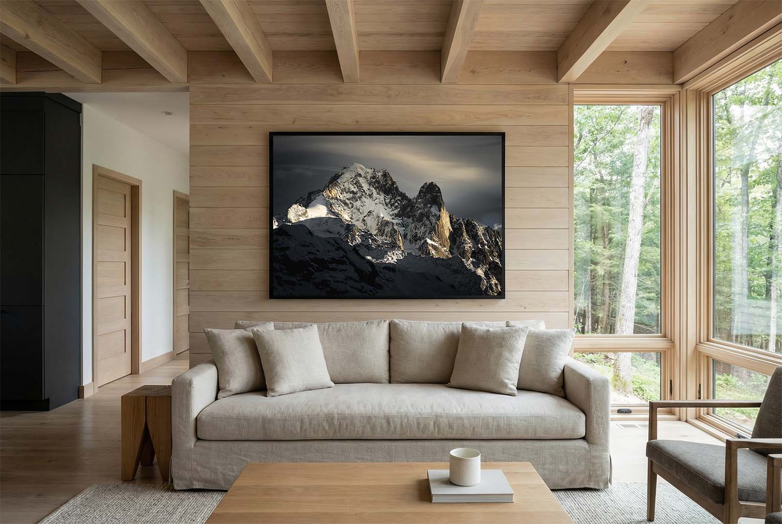 L'Aiguille Verte et Les Drus