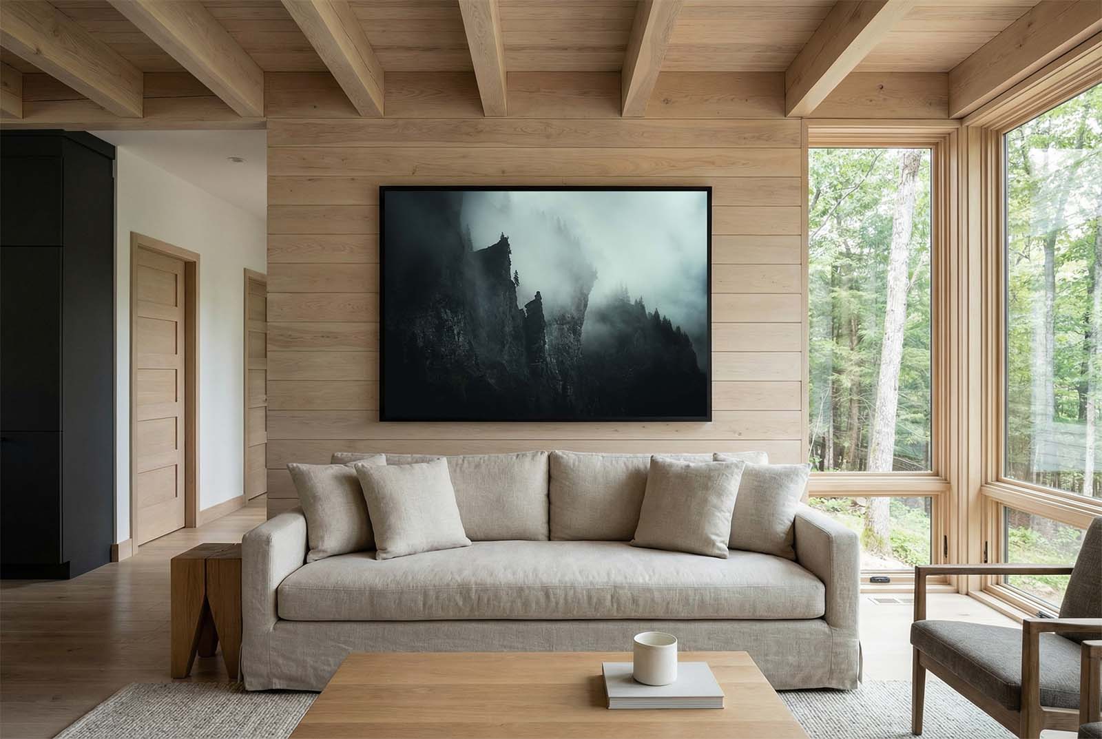 Arbres et falaises #2