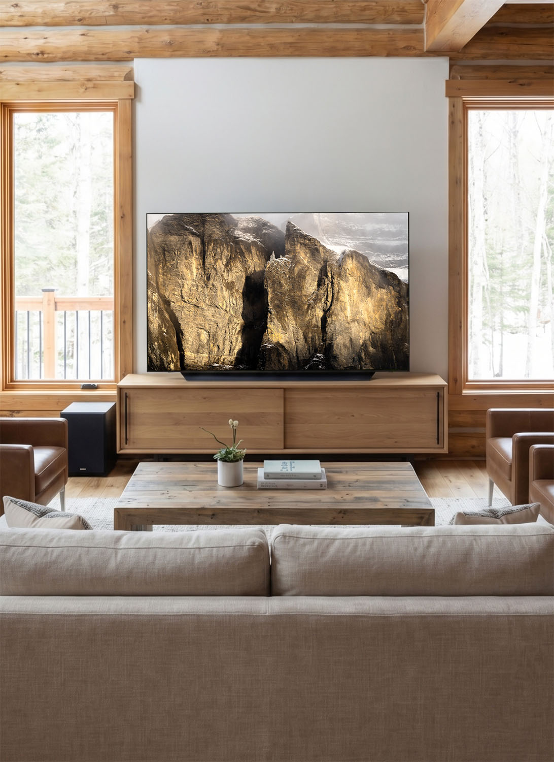 Arbres et falaises (format numérique)