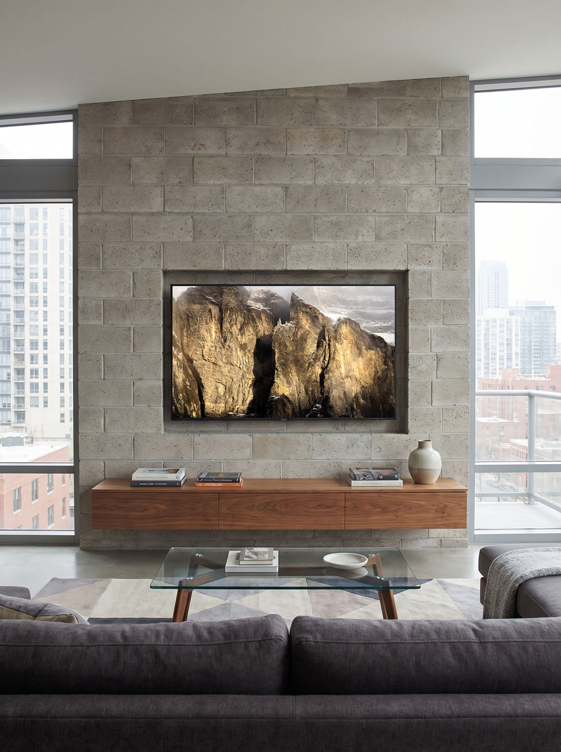 Arbres et falaises (format numérique)